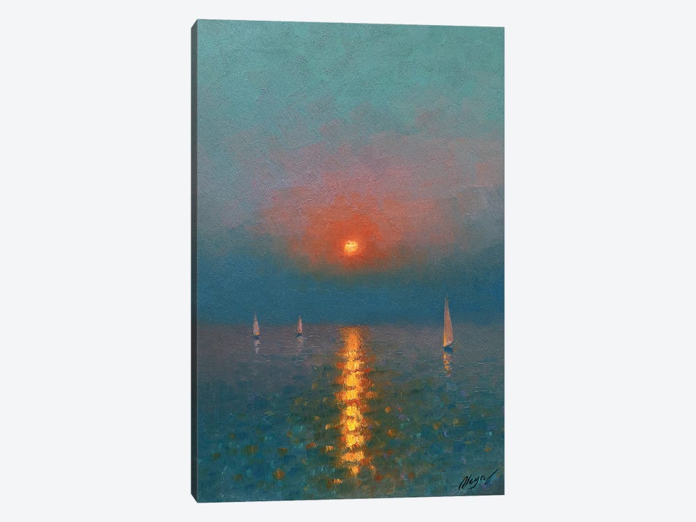 Sunset IV by Dmitry Oleyn 1-piece Canvas Art Print