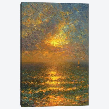 Sunset I Canvas Print #DOY45} by Dmitry Oleyn Art Print