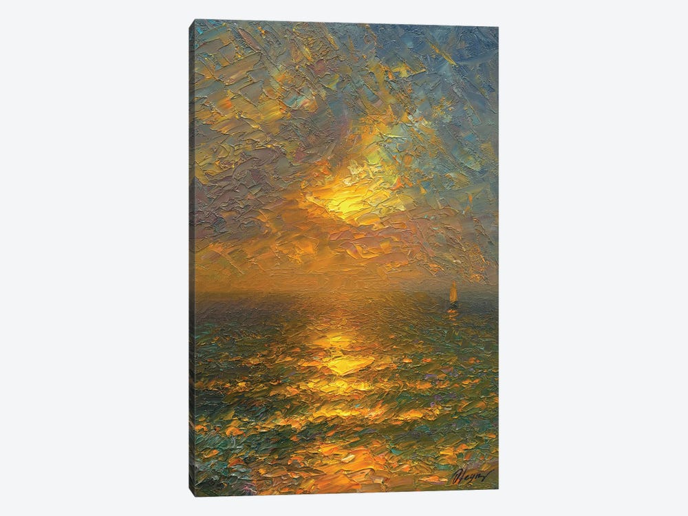 Sunset I by Dmitry Oleyn 1-piece Canvas Art
