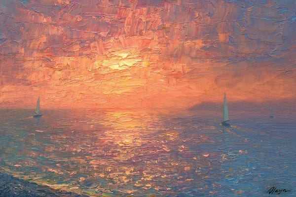 Artists Like Monet: Sea IX by Dmitry Oleyn