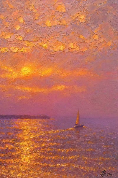 Sea XI by Dmitry Oleyn metal wall art