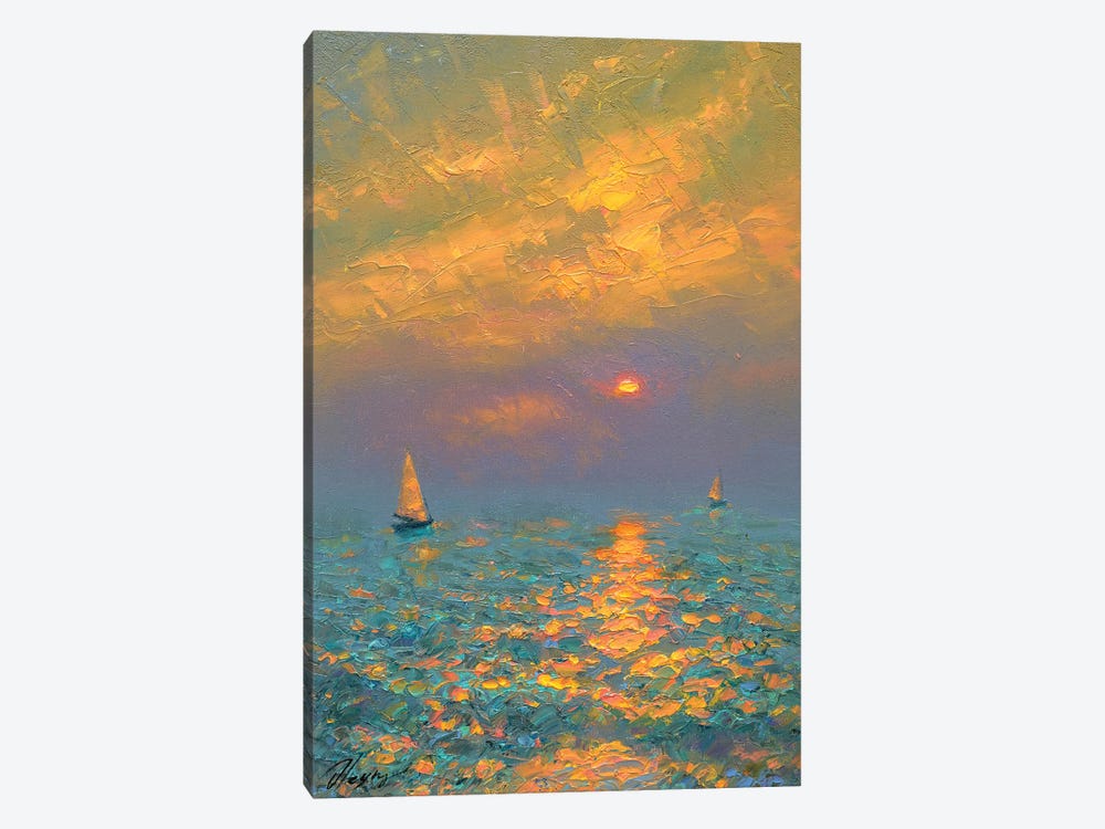 Sea XVI by Dmitry Oleyn 1-piece Canvas Art Print