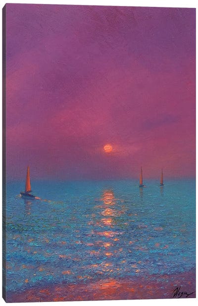 Sea XVII Canvas Art Print - Dmitry Oleyn