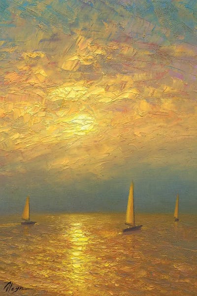 Ocean Sunrises & Sunsets: Sea XX by Dmitry Oleyn