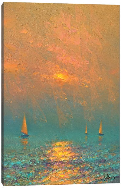 Sea XXI Canvas Art Print - Dmitry Oleyn