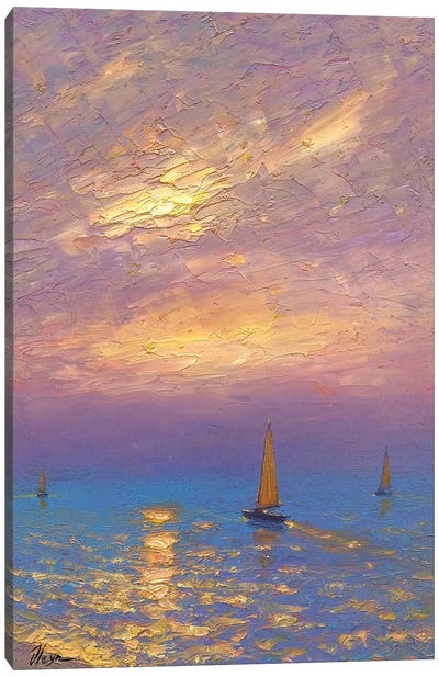 Sea XXVIII Canvas Art Print - Dmitry Oleyn