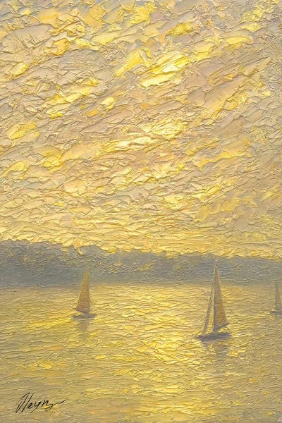 Hillsides: Evening X by Dmitry Oleyn