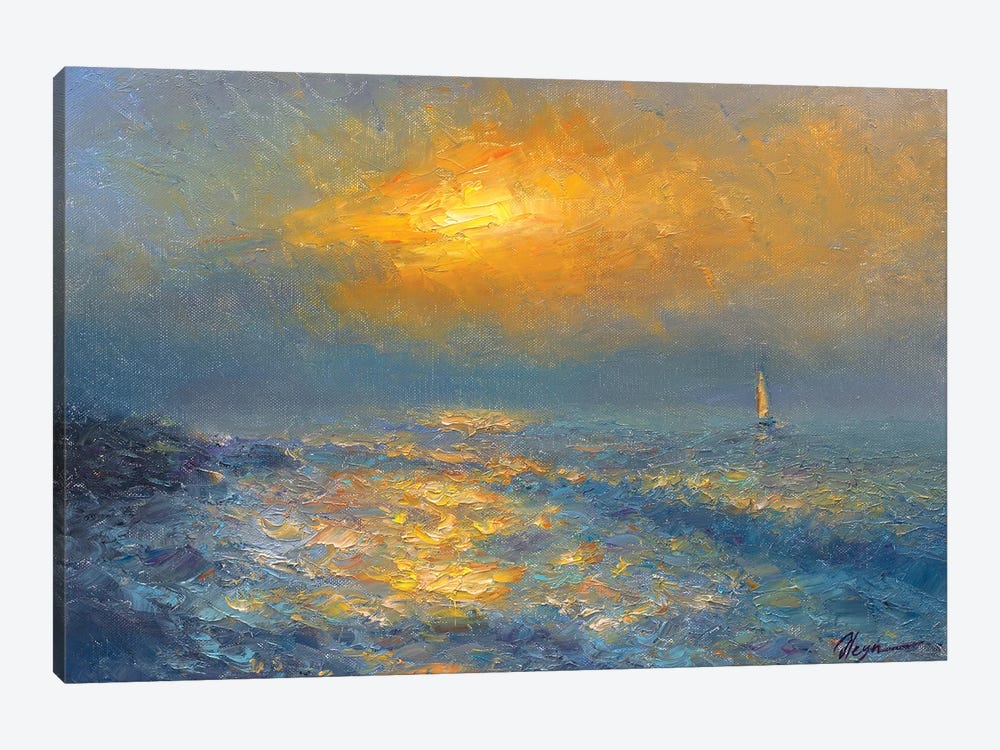 Sunset X by Dmitry Oleyn 1-piece Canvas Art