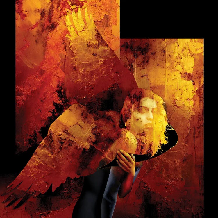 Behind The Veil by Daphne Horev wall art