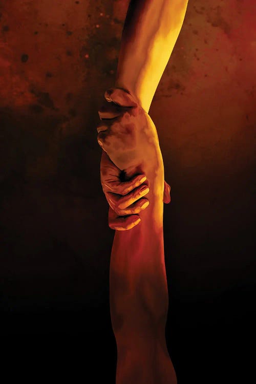 Salvation by Daphne Horev wall art