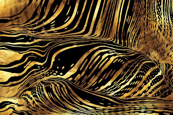 Liquid Pouring Gold