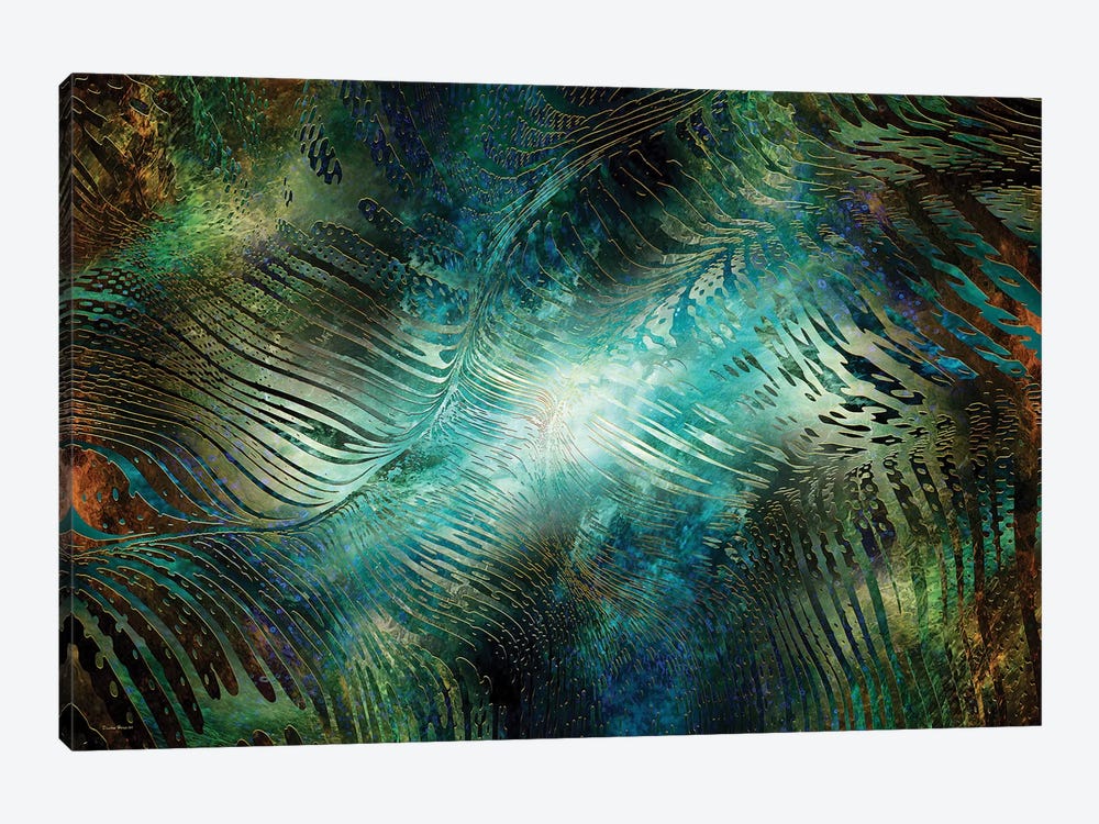 Underwater Scape by Daphne Horev 1-piece Canvas Art Print