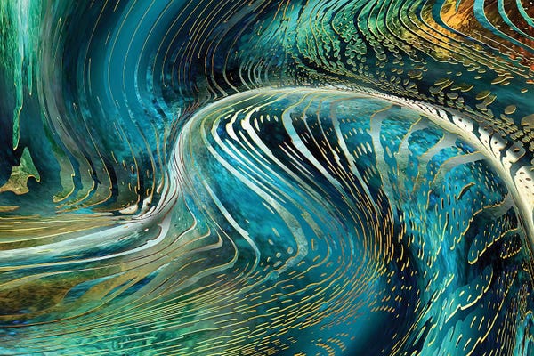 Daphne Horev: Underwater Wave by Daphne Horev