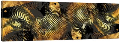 You Have Three Wishes Canvas Art Print - Gold Abstract Art
