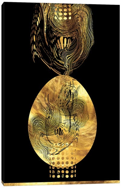 Hatching Dragon II Canvas Art Print - All Things Klimt