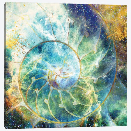As In Heaven, So On Earth Canvas Print #DPH6} by Daphne Horev Art Print