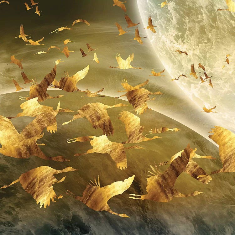 Away And Beyond I by Daphne Horev wall art