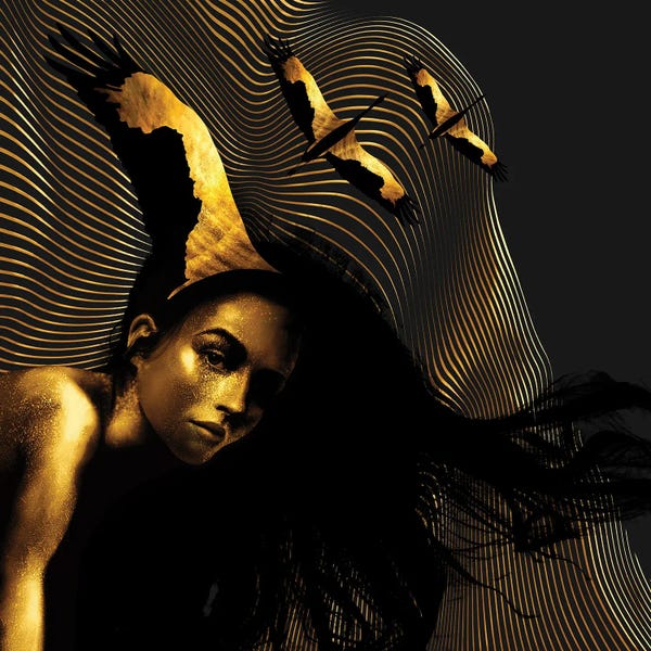 Daphne Horev: Hypno's Wings - Reflections No.2 by Daphne Horev