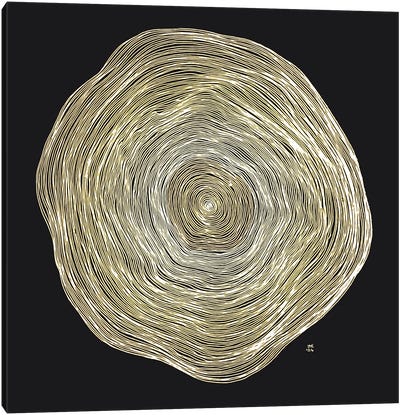 Infinity Rings Canvas Art Print - Daphné Essiet