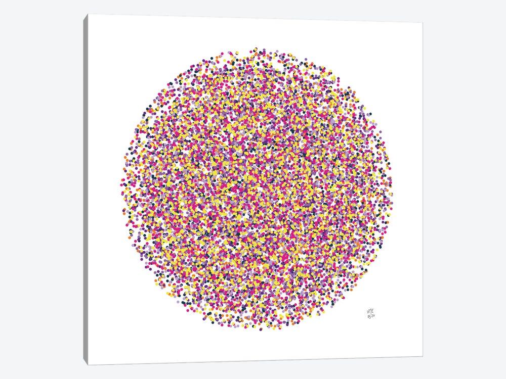 Dotted Circle V by Daphné Essiet 1-piece Art Print