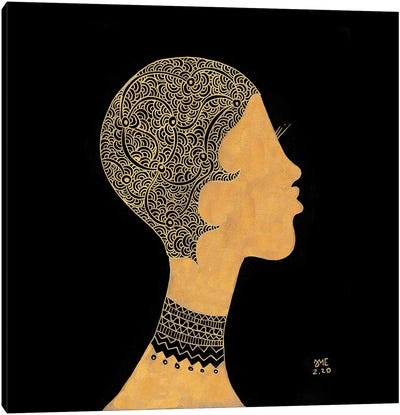 Retro Lady II Canvas Art Print - Daphné Essiet