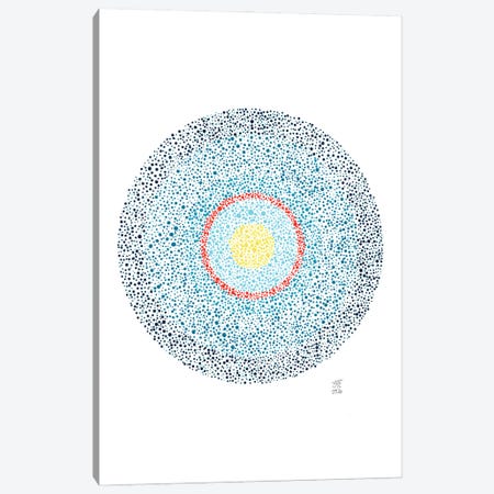 Dotted Circle I Canvas Print #DPN89} by Daphné Essiet Canvas Wall Art