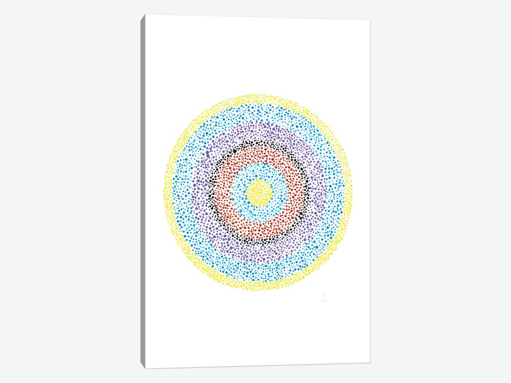 Dotted Circle XVIII by Daphné Essiet 1-piece Art Print