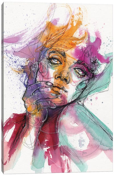 Splash of Colors Canvas Art Print - Doriana Popa