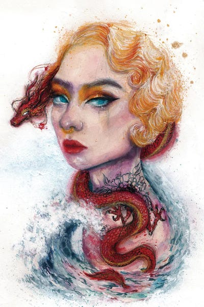 Dragons: The Red Dragon by Doriana Popa