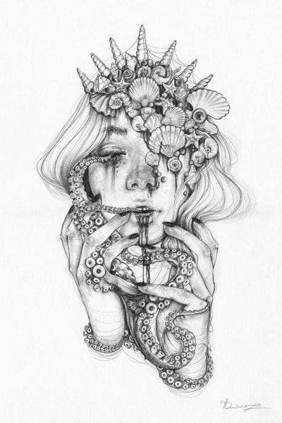 Uncover by Doriana Popa multi panel art