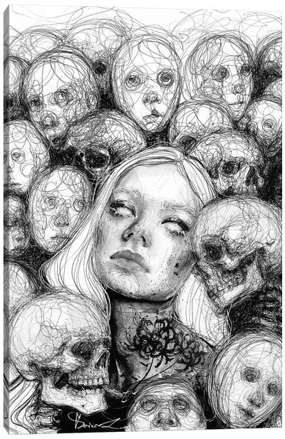 Crowd Canvas Art Print - Doriana Popa