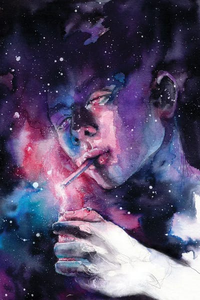 Smoking: Daydreaming by Doriana Popa