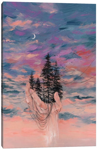 Away Canvas Art Print - Wild Spirit