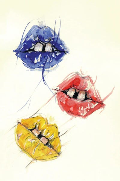 Lips: 3 Lips by Doriana Popa