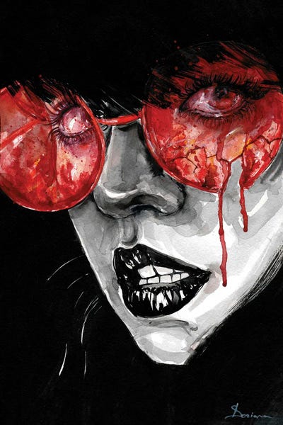 Lowbrow Femme Fatales: Burning by Doriana Popa