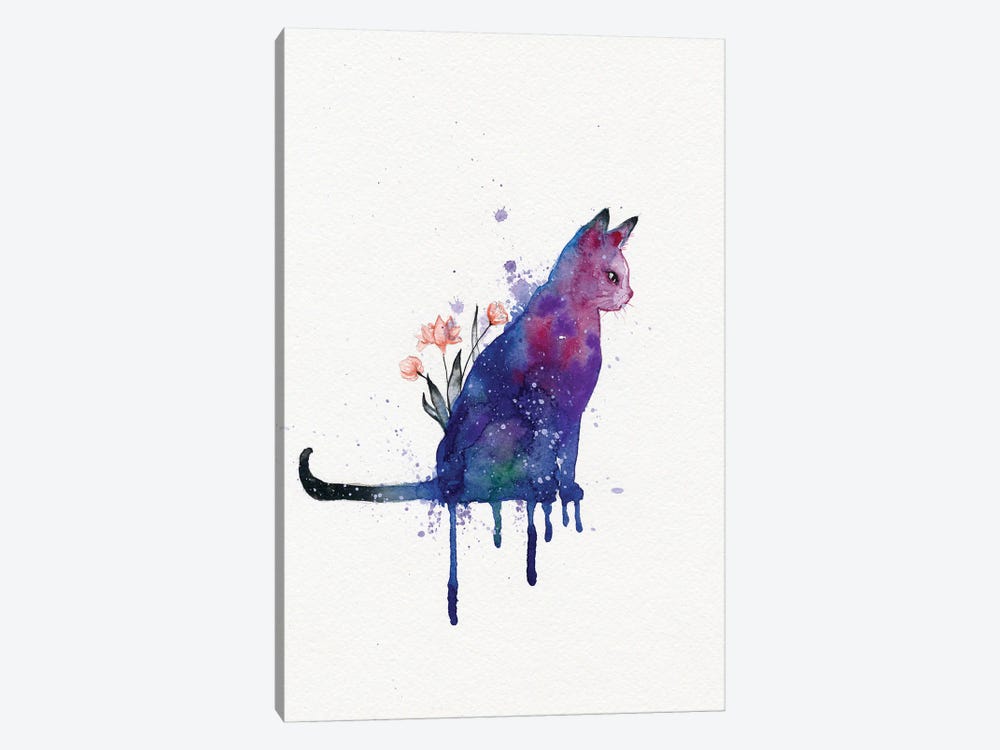 Cat Galaxy by Doriana Popa 1-piece Art Print