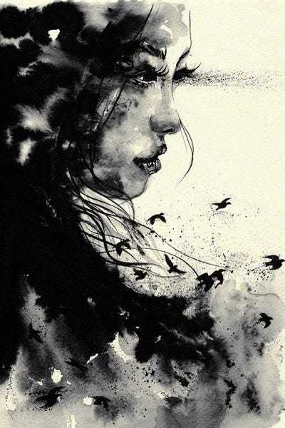 Pop Surrealism & Lowbrow: Deadly Stare by Doriana Popa