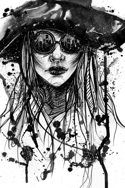 Lowbrow Femme Fatales: Ghost Town by Doriana Popa