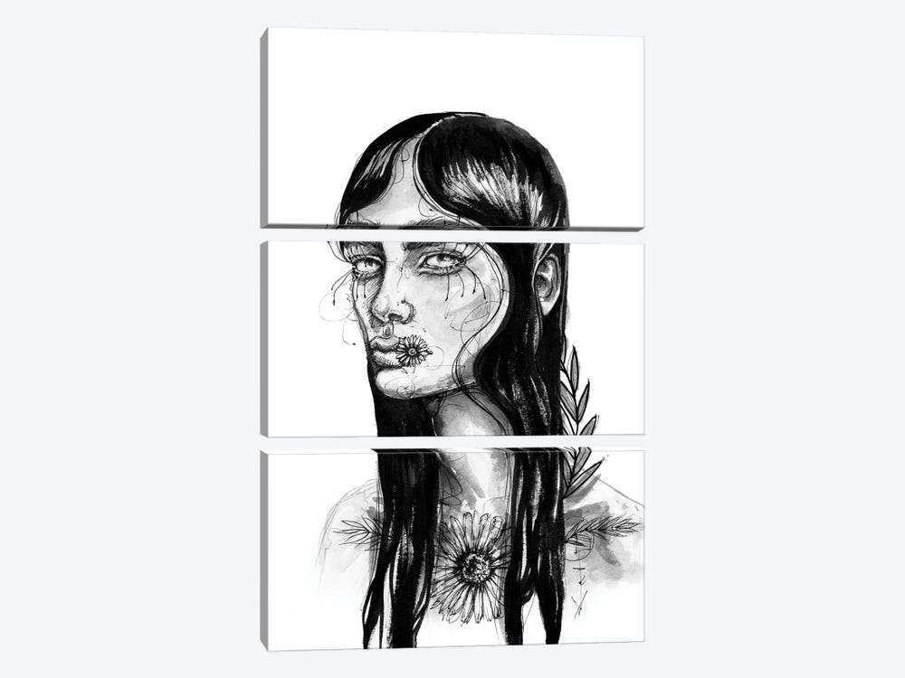 Girl by Doriana Popa 3-piece Art Print