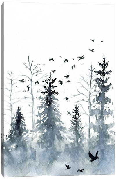 Late November Canvas Art Print - Doriana Popa