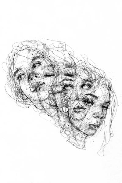 Black & White Drawings & Illustrations: Loop by Doriana Popa