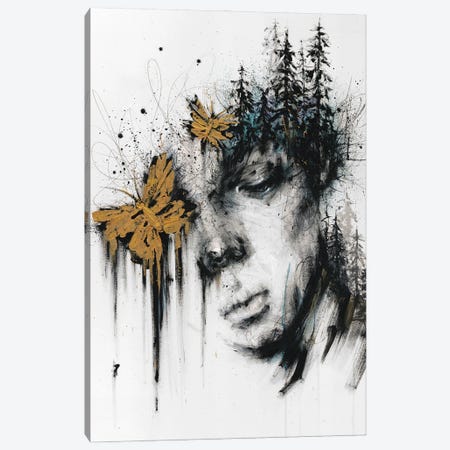 One with Nature Canvas Print #DPP77} by Doriana Popa Canvas Wall Art