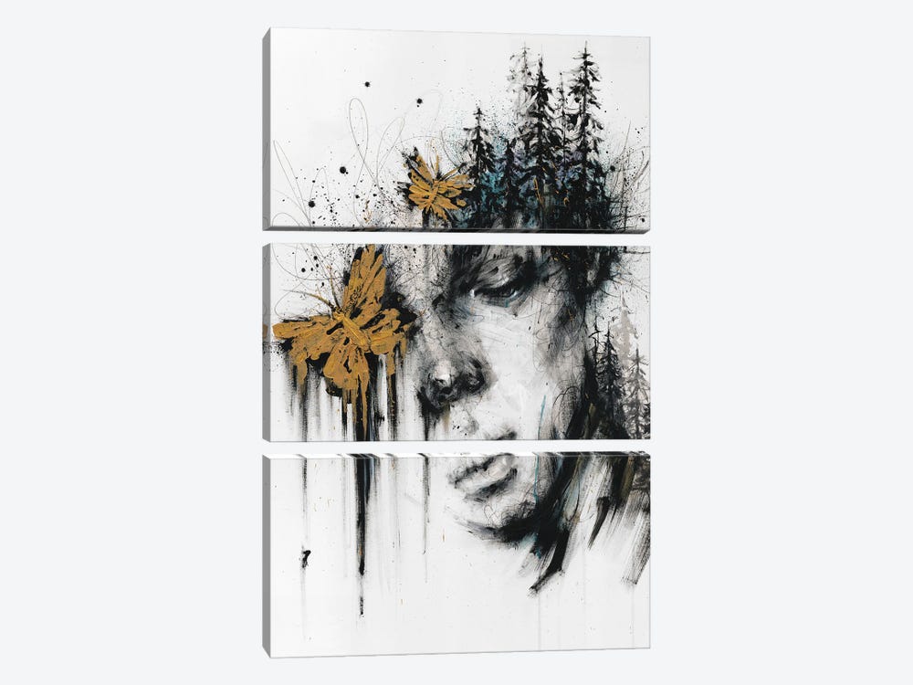 One with Nature by Doriana Popa 3-piece Canvas Art
