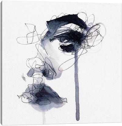 Tear Canvas Art Print - Doriana Popa