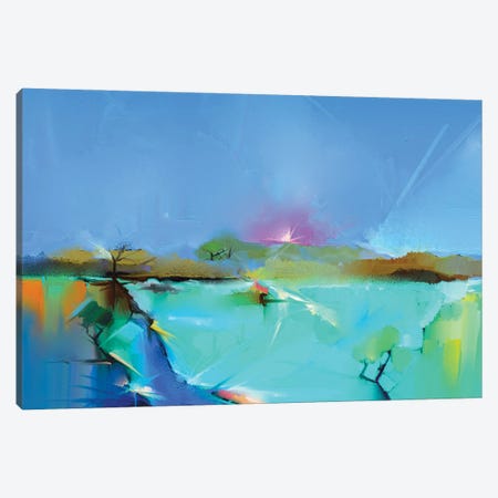 Colorful Landscape III Canvas Print #DPT140} by Nongkran ch Canvas Art