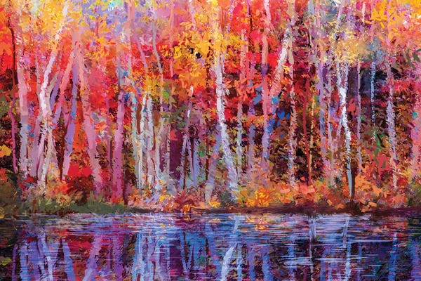 DepositPhotos: Colorful Autumn Trees IV by Nongkran ch