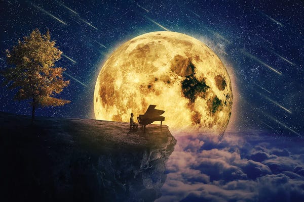 DepositPhotos: Midnight Piano Lullaby by psychoshadow