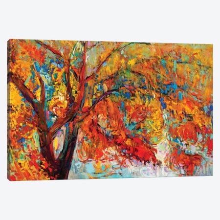 Autumn Tree I Canvas Print #DPT23} by borojoint Canvas Wall Art