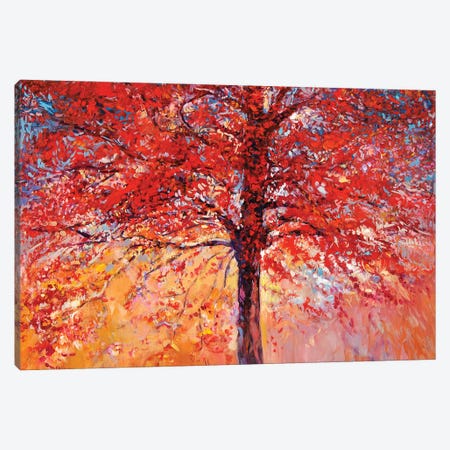 Autumn Tree III Canvas Print #DPT25} by borojoint Art Print