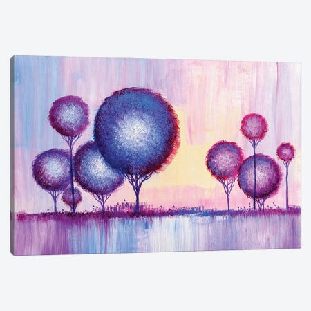 Colorful Trees VI Canvas Print #DPT285} by sbelov Canvas Art